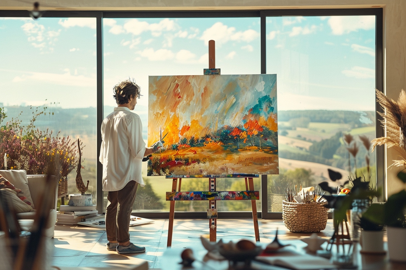 Guide visuel pour harmoniser les couleurs de peinture dans une maison ouverte pour un effet wow